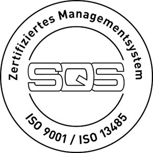 Zertifiziert nach ISO 9001 und EN ISO 13485